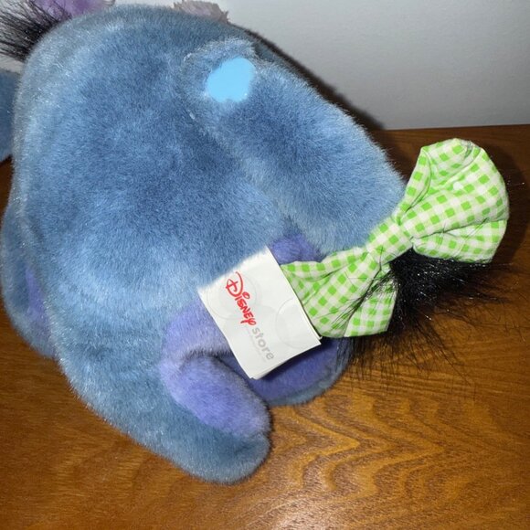 Disney Store Eeyore Plush Easter Edition Bunny Ears Blue 12" Stuffed Animal - Picture 5 of 8